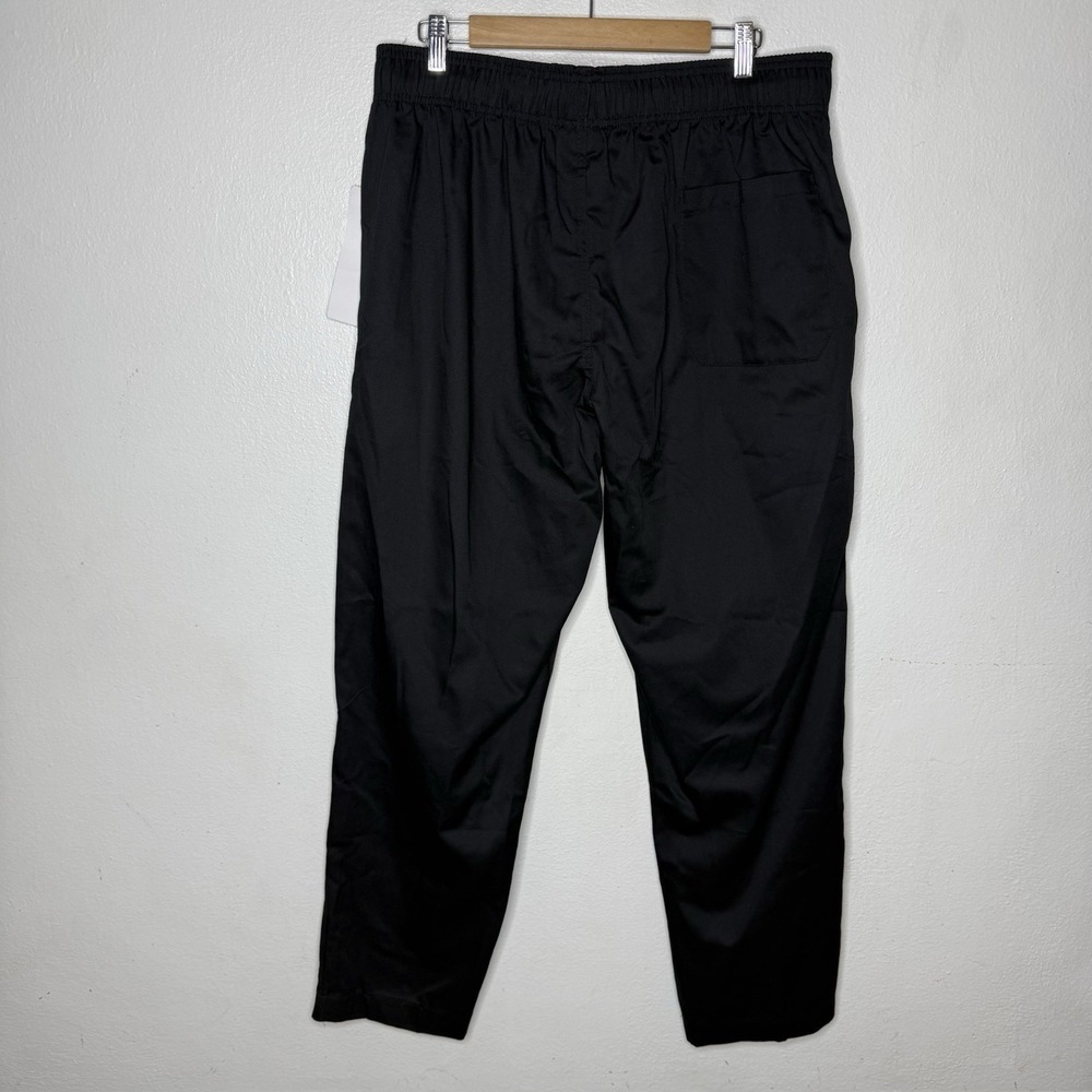 New Chef Works Black Pull On Pants Polyester Cotton Pockets Size XL - Picture 4 of 10